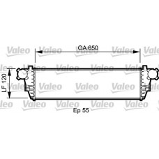 Ψυγείο Intercooler MERCEDES C CLASS 2000 - 2003 ( W203 ) VALEO 817760