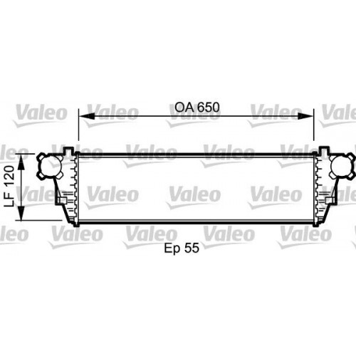 Ψυγείο Intercooler MERCEDES C CLASS 2000 - 2003 ( W203 ) VALEO 817760