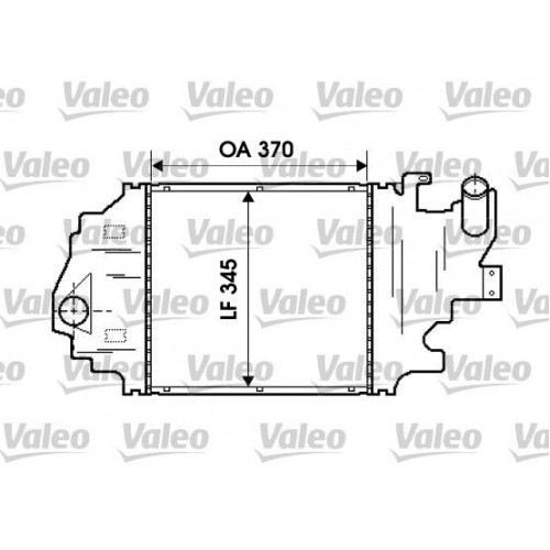 Ψυγείο Intercooler RENAULT CLIO 2001 - 2005 VALEO 817923