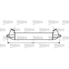 Ψυγείο Intercooler FIAT DOBLO 2001 - 2005 ( 119 ) Combi VALEO 818712