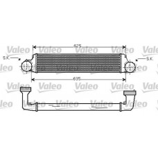 Ψυγείο Intercooler BMW X3 2004 - 2007 ( Ε83 ) VALEO 818715