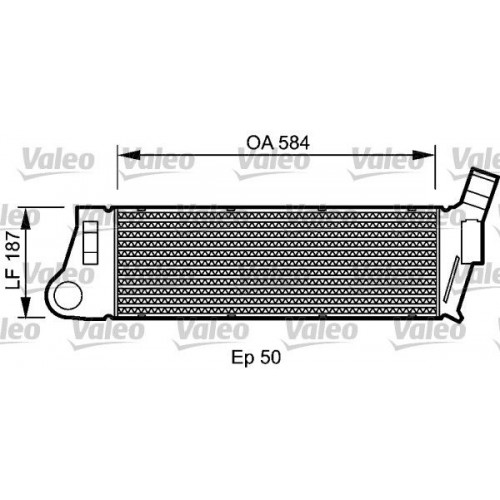 Ψυγείο Intercooler RENAULT MEGANE 2002 - 2005 VALEO 818727