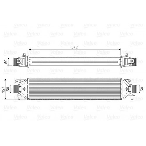 Ψυγείο Intercooler FIAT BRAVO 2007 - 2011 VALEO 818824 Ψυγείο Intercooler FIAT BRAVO 2007 - 2011 VALEO 818824