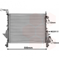 Ψυγείο Νερού RENAULT TWINGO 1993 - 1998 ( C06 ) VALEO 073806305