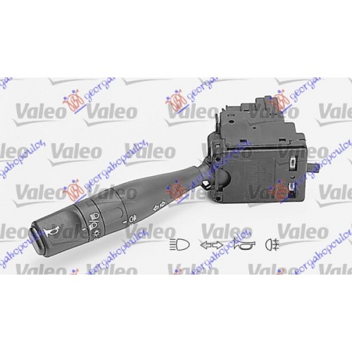 Διακόπτης Φλάς-Φώτων PEUGEOT 106 1996 - 2003 VALEO 010607140