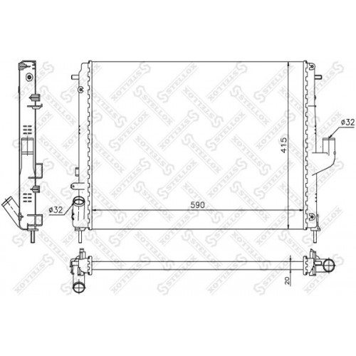 ΨΥΓΕΙΟ BENZINH/ΠΕΤΡΕΛΑΙΟ (580x410) (ΠΥΡΟΥΣ ΠΛΑI) (VALEO) DACIA DUSTER 2013 - 2017 ( F/L ) VALEO 222006360 ΨΥΓΕΙΟ BENZINH/ΠΕΤΡΕΛΑΙΟ (580x410) (ΠΥΡΟΥΣ ΠΛΑI) (VALEO) DACIA DUSTER 2013 - 2017 ( F/L ) VALEO 222006360