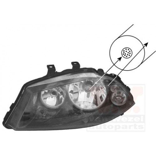 Φανάρι Εμπρός SEAT CORDOBA 2002 - 2008 ( 6L ) VALEO 025405151