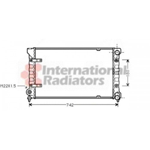 Ψυγείο Νερού SEAT TOLEDO 1990 - 1994 ( 1L ) VALEO 039806320