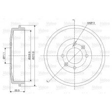 Ταμπούρο PEUGEOT 306 1993 - 1996 ( N3 ) VALEO 237000