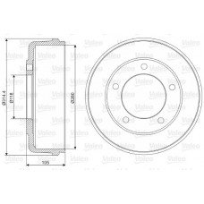 Ταμπούρο VALEO 237048