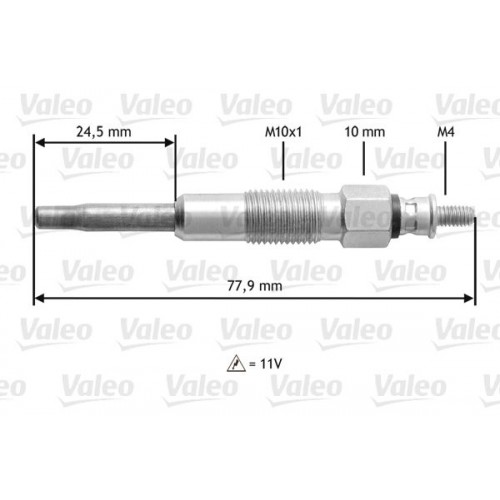 Προθερμαντήρας IVECO DAILY 1990 - 2000 VALEO 345128 Προθερμαντήρας IVECO DAILY 1990 - 2000 VALEO 345128
