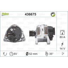 Δυναμό/Εναλλάκτης BMW Z3 1996 - 2003 ( E36/8 ) VALEO 436675