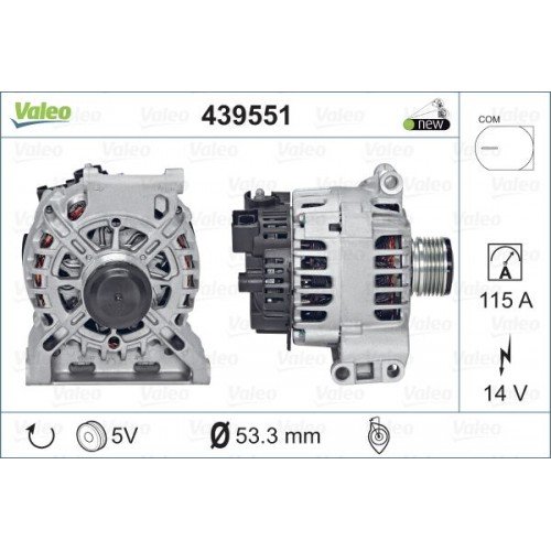 Δυναμό/Εναλλάκτης MERCEDES A CLASS 2004 - 2008 ( W169 ) VALEO 439551