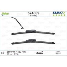 Μάκτρο καθαριστήρα/λάστιχα RENAULT SCENIC 2003 - 2008 ( JM ) VALEO 574309