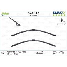 Μάκτρο καθαριστήρα/λάστιχα MERCEDES S CLASS 1998 - 2002 ( W220 ) VALEO 574317
