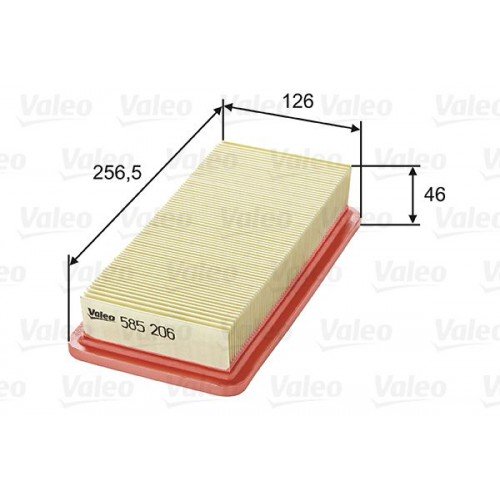 Φίλτρο αέρα HYUNDAI GETZ 2002 - 2005 ( TB ) VALEO 585206