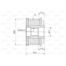 Μεμονωμένα εξαρτήματα MERCEDES C CLASS 2000 - 2003 ( W203 ) VALEO 588019