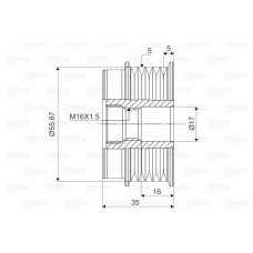 Μεμονωμένα εξαρτήματα VW GOLF 1998 - 2004 ( Mk4 ) VALEO 588051