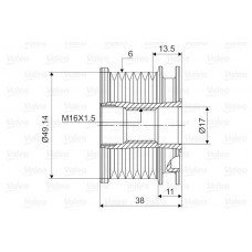 Μεμονωμένα εξαρτήματα PEUGEOT 308 2008 - 2012 VALEO 588125
