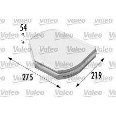 Φίλτρο αέρα εσωτερικού χώρου MERCEDES C CLASS 1993 - 1995 ( W202 ) VALEO 698169