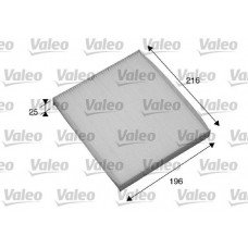 Φίλτρο αέρα εσωτερικού χώρου MAZDA 2 2003 - 2005 ( DY ) VALEO 698870