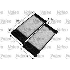 Φίλτρο αέρα εσωτερικού χώρου NISSAN ALMERA 1995 - 1998 ( N15 ) VALEO 715575