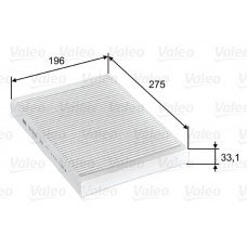 Φίλτρο αέρα εσωτερικού χώρου VOLVO S60 2010 - 2014 VALEO 715597