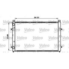 Ψυγείο Νερού VW SHARAN 2000 - 2010 ( 7M ) VALEO 732397