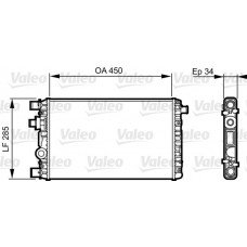 Ψυγείο Νερού VALEO 732789
