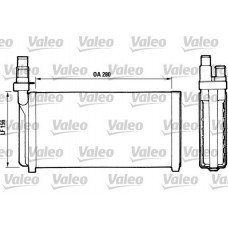 Ψυγείο Καλοριφέρ FIAT CROMA 1985 - 1990 ( 154 ) VALEO 811066