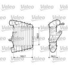 Ψυγείο Intercooler VW FOX 2005 - 2012 ( 5Z1 ) VALEO 817556