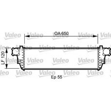 Ψυγείο Intercooler MERCEDES C CLASS 2000 - 2003 ( W203 ) VALEO 817760