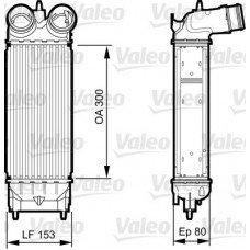 Ψυγείο Intercooler CITROEN C5 2008 - 2012 VALEO 818244