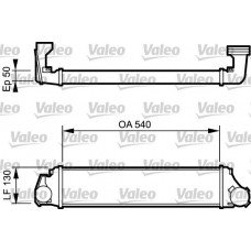 Ψυγείο Intercooler BMW 3 Series 2003 - 2005 ( E46 F/L ) VALEO 818716