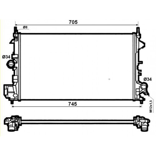 ΨΥΓΕΙΟ 1.6-1.8 ΒΕΝΖΙΝΗ (650x405) (VALEO) FIAT CROMA 2005 - 2009 ( 194 ) VALEO 293106340 ΨΥΓΕΙΟ 1.6-1.8 ΒΕΝΖΙΝΗ (650x405) (VALEO) FIAT CROMA 2005 - 2009 ( 194 ) VALEO 293106340