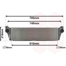 Ψυγείο Intercooler MERCEDES VITO 2010 - 2015 ( W639 ) 030206220