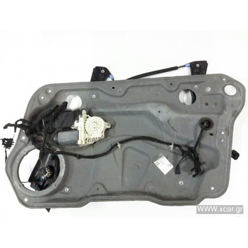 Γρύλος Παραθύρου Ηλεκτρικός Με Μοτέρ Με Πλαίσιο VW GOLF 1998 - 2004 ( Mk4 ) VOLKSWAGEN Εμπρός Δεξιά 1J4337462D