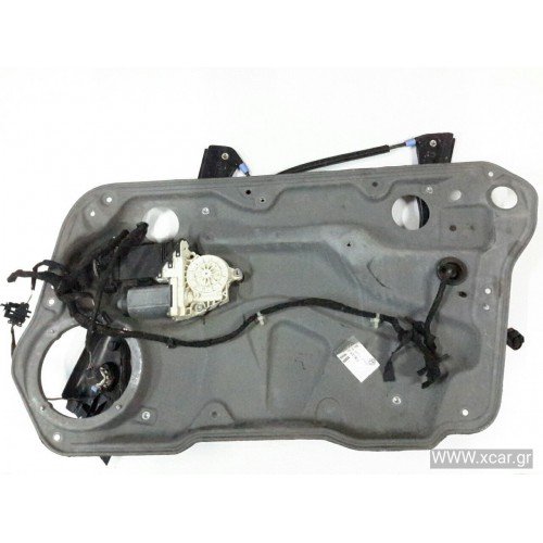 Γρύλος Παραθύρου Ηλεκτρικός Με Μοτέρ Με Πλαίσιο VW GOLF 1998 - 2004 ( Mk4 ) VOLKSWAGEN Εμπρός Δεξιά 1J4337462D