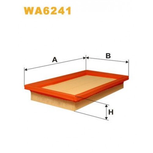 Φίλτρο αέρα FIAT UNO 1983 - 1989 ( 146 ) WIX FILTERS WA6241 Φίλτρο αέρα FIAT UNO 1983 - 1989 ( 146 ) WIX FILTERS WA6241