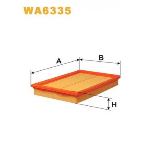 Φίλτρο αέρα FORD FIESTA 1996 - 1999 ( Mk4a ) WIX FILTERS WA6335