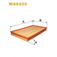 Φίλτρο αέρα MERCEDES VIANO 2004 - 2010 ( W639 ) WIX FILTERS WA9420