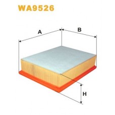 Φίλτρο αέρα PEUGEOT 307 2001 - 2005 ( 3A ) ( 3C ) WIX FILTERS WA9526