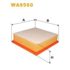 Φίλτρο αέρα FIAT GRANDE PUNTO 2005 - 2008 ( 199 ) WIX FILTERS WA9560