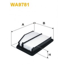 Φίλτρο αέρα HONDA CIVIC 2012 - 2016 WIX FILTERS WA9781