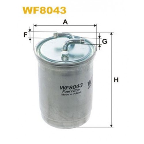 Φίλτρο καυσίμων HONDA ACCORD 1998 - 2002 ( CG / H / K / L ) WIX FILTERS WF8043