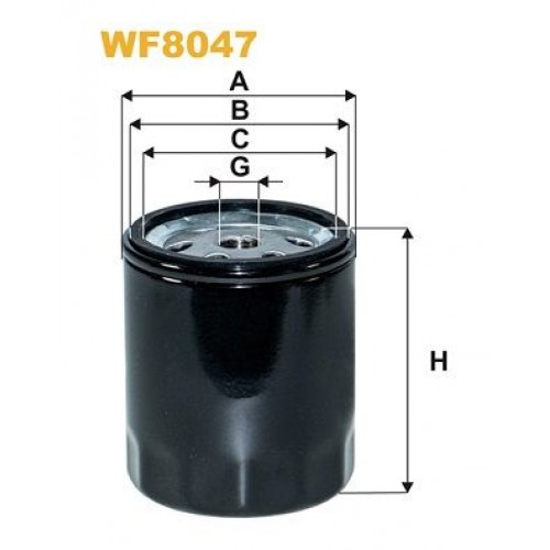 Φίλτρο καυσίμων WIX FILTERS WF8047