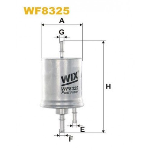Φίλτρο καυσίμων AUDI A4 2005 - 2008 ( 8E )( 8H ) WIX FILTERS WF8325