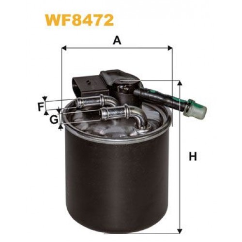 Φίλτρο καυσίμων MERCEDES C CLASS 2007 - 2011 ( W204 ) WIX FILTERS 0