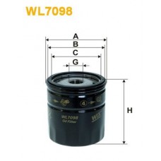 Φίλτρο λαδιού OPEL KADETT 1984 - 1994 ( E ) WIX FILTERS WL7098