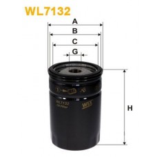 Φίλτρο λαδιού MERCEDES E CLASS 1985 - 1993 ( W124 ) WIX FILTERS WL7132